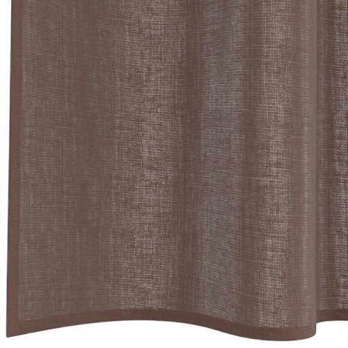 Voile marron contre la chaleur et les reflets du soleil