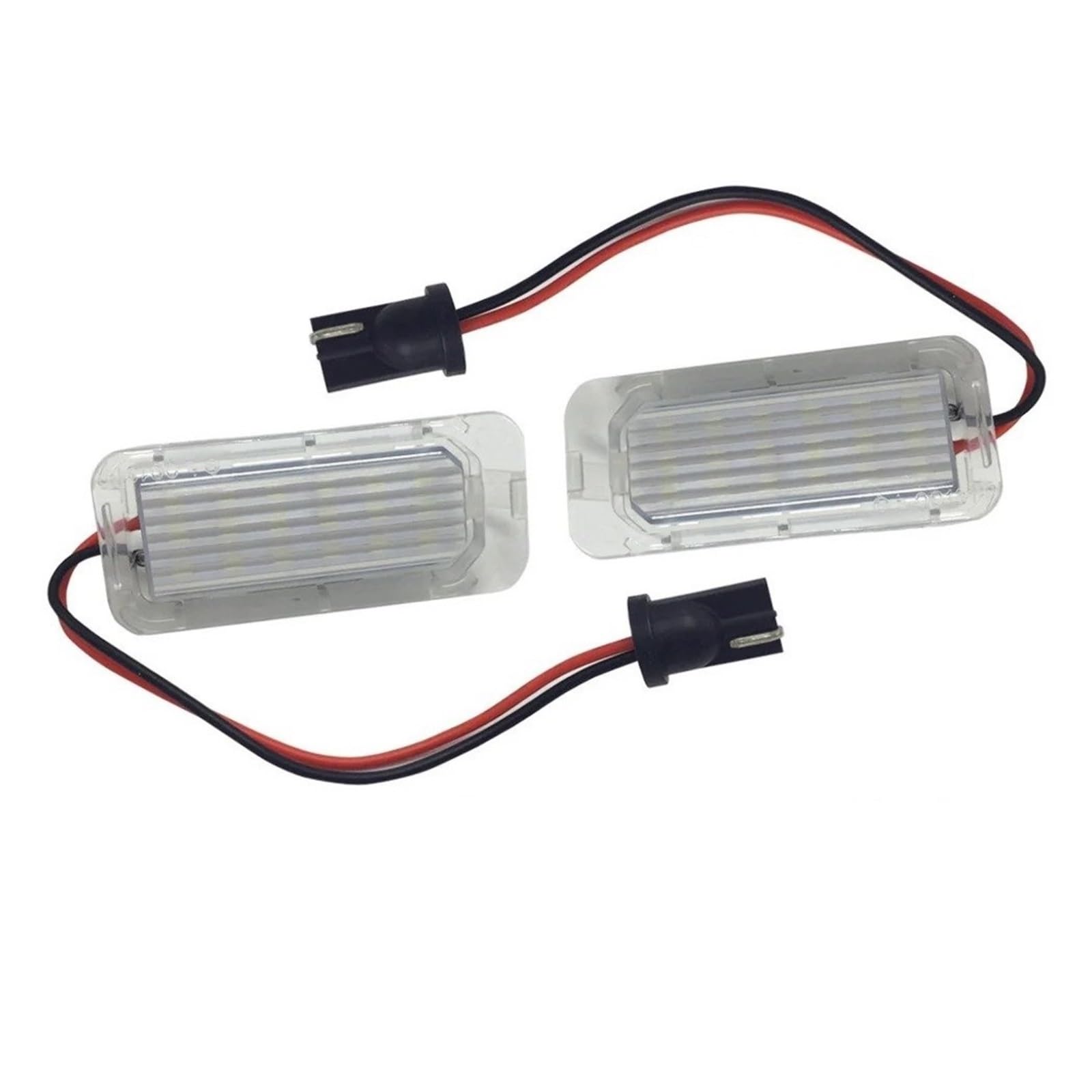 per Focus 5D per Fiesta per Mondeo per C-Max per Kuga per Galaxy 1/2X Lampada Targa a LED Canbus 6000k Bianca 12V 1PC