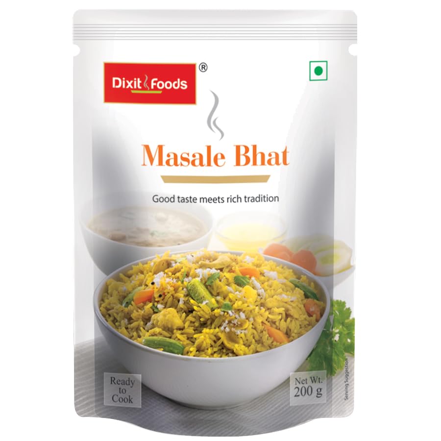 See full amazon price history chart for Dixit Foods Masale Bhat Ready to cook | Ready to eat Masale Bhat Mix | No Preservatives | 4 Servings per pack, 200gm (Pack of 2) Dixit Foods Masale Bhat Ready to cook | Ready to eat Masale Bhat Mix | No Preservatives | 4 Servings per pack, 200gm (Pack of 2) (B0D8WFM1MX) Amazon Price History, Amazon Price Tracker