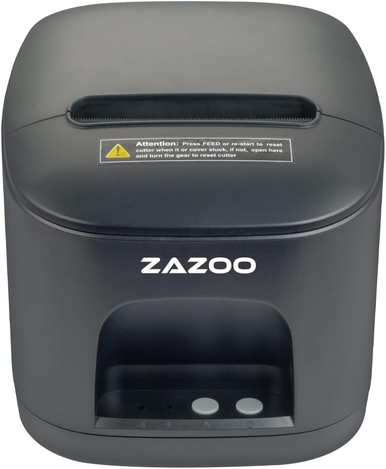 GEON Impresora Tickets 80mm - Papel Térmico 80 mm - Impresora Térmica sin Tinta - Corte Automático Completo y Parcial - Conexión USB y Wi-Fi - Velocidad 250 mm/s - Compatible con Windows