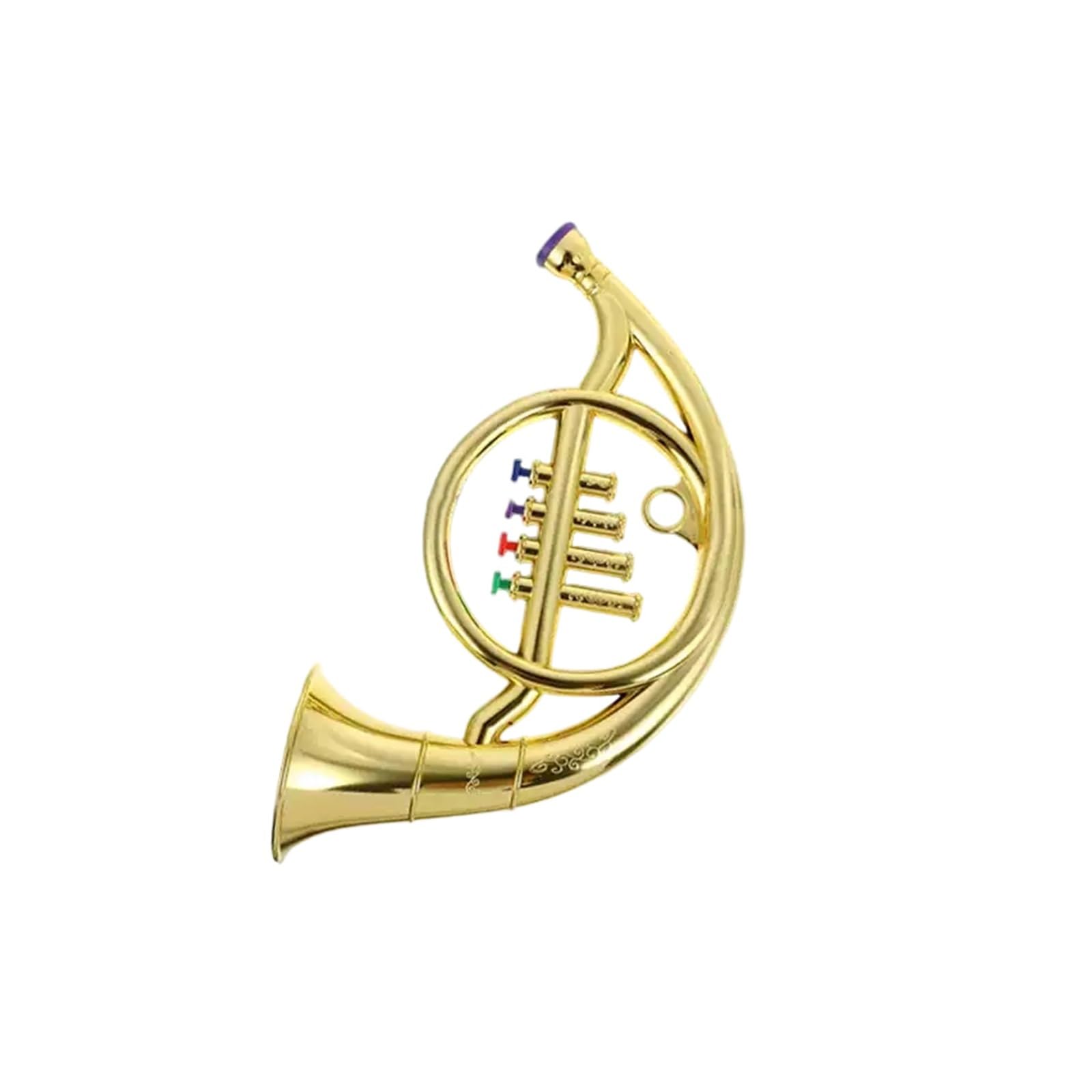 Strumento In Ottone Corno Francese A Quattro Note Oro O Argento(Gold)