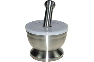 18/8 Stainless Steel Rock Crusher Mortar and Pestle