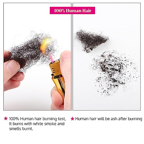 Cheveux afro naturel afro kinky bulk pour extensions de dreadlocks et locks noires - 3