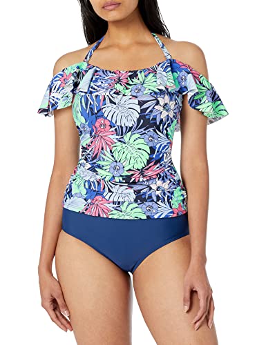 Haut de Tankini Femme Ruffle Tommy Hilfiger pour Vos Vacances