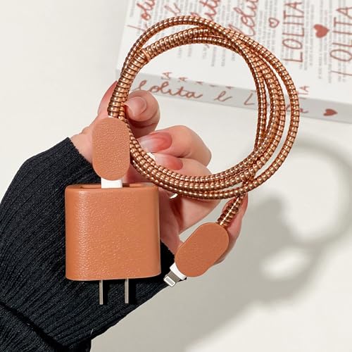 Protector de cable para iPhone ideal para el escritorio de mujeres y niñas 3