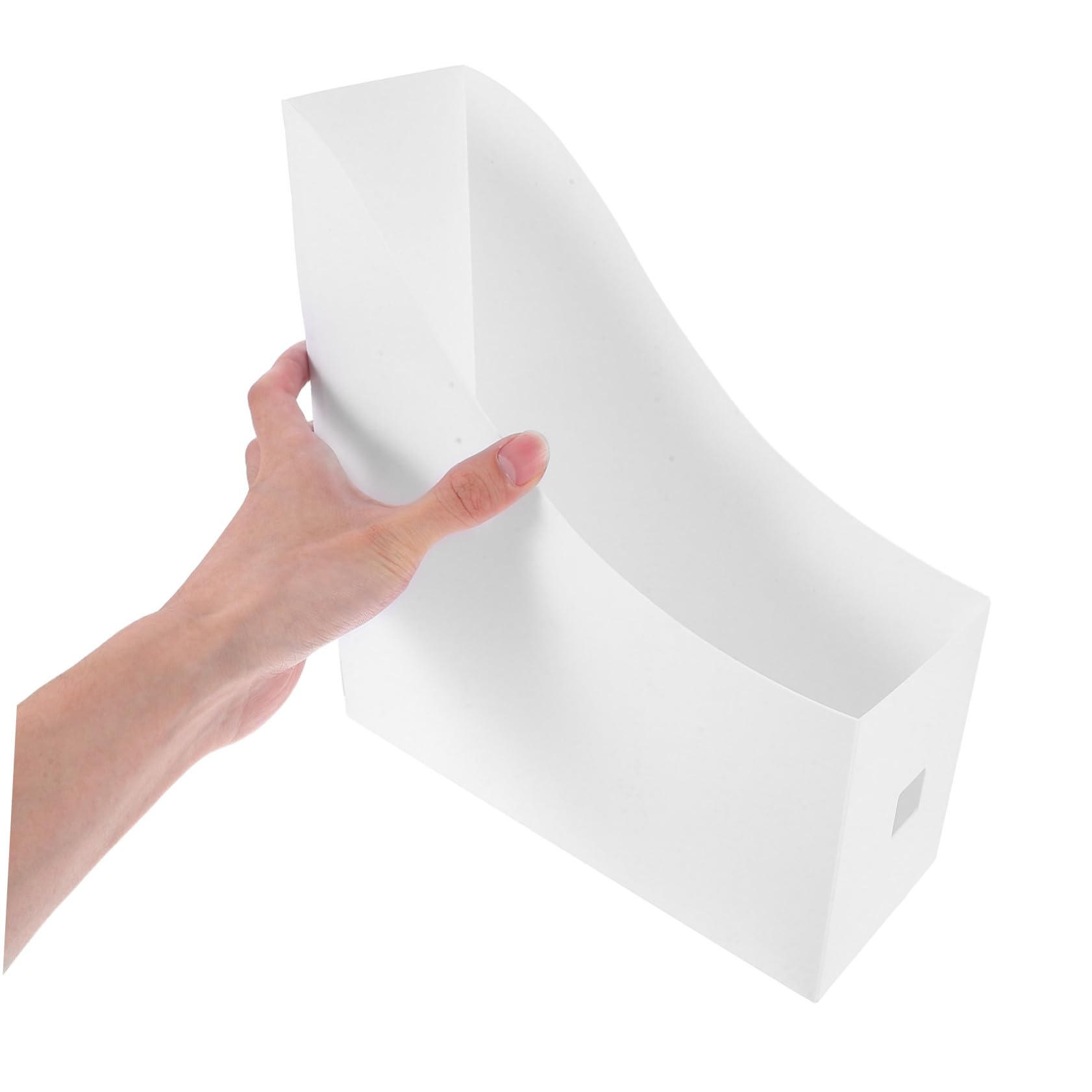 Organizador de Archivos Vertical Blanco 5 Piezas de Pp para Escritorio