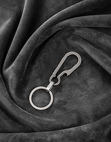 Lmbros Titanium Key Chain Bottle Opener, Carabiner Car Key Chains With Key Ring For Men And Women #TOP4