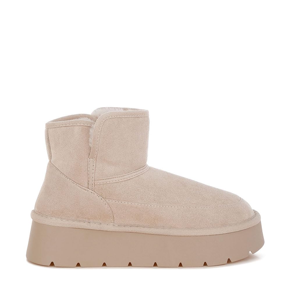 London Rag Chunky Heeled Snow Boots