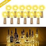 ღ Batería: Cada botella LED de luz de corcho está incluida en 3 baterías PCS LR44 (las baterías ya están instaladas) y 12 PCS de baterías adicionales, sin necesidad de enchufarlas, es muy conveniente.