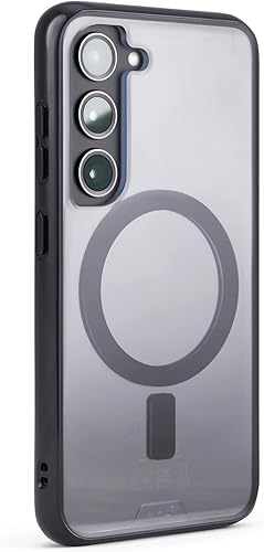 Mous - Funda transparente compatible con Samsung Galaxy S23 Plus MagSafe - Clarity 2.0 - Resistente a los arañazos, diseño transparente y delgado