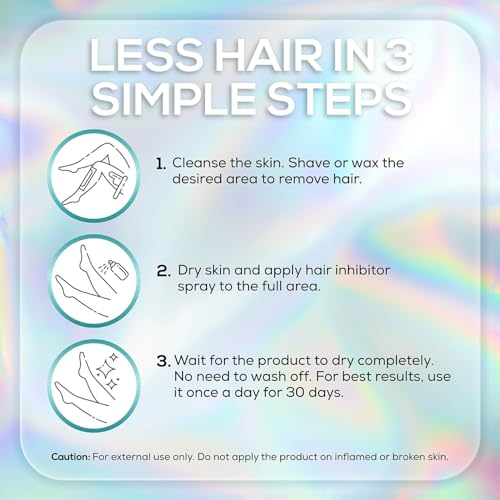Image of VENUS VISAGE Hair Inhibitor 50ml, Upgraded Hair Growth Spray, Non-Irritating, Removal for Body, Face, Arm, Armpit, Leg for Men and Women