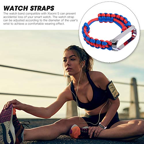 ULTECHNOVO Relógio Criativo Pulseira Pulseira de Liga de Zinco Compatível para Xiaomi 5