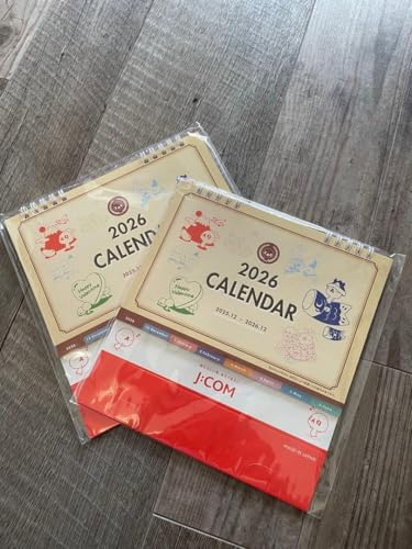 2026 J:COM ���J�����_�[ 2�Z�b�g