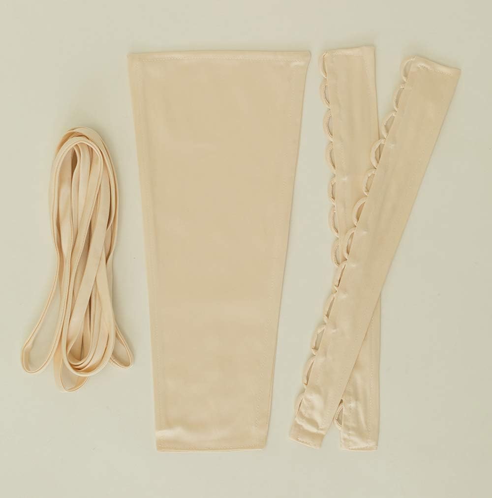 QRBTSCL Women's Wedding Dress Zipper Replacement Adjustable Fit Satin Corset Back Kit Lace up for Prom Dress - Image 2