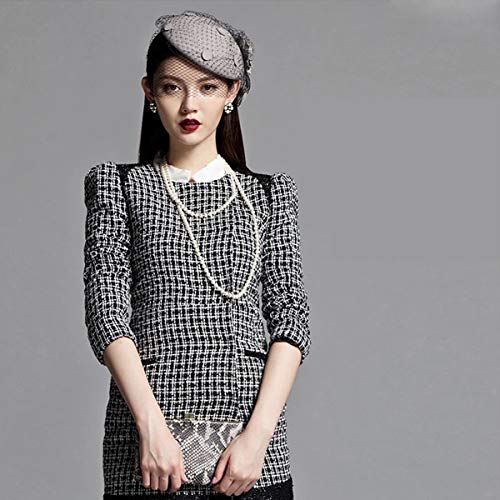 Mecool elegante vrouwen dame witte kunstmatige parels lange trui ketting, Kunstparels, Parel - Image 8