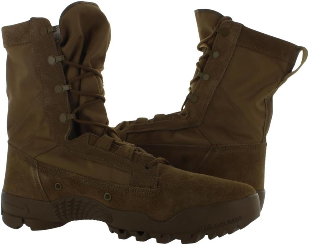 Pair of Nike SFB Jungle 8 inch boots, top-down view