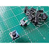 スナップイン タクトスイッチ 6mm×6mmスイッチ 全高6mm 10個入 ＜1sw-128＞