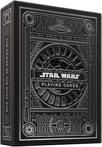 Theory11 Star Wars Dark Side Silver Edition Playing Cards (Graphite Grey) Deck
