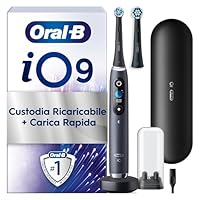 Oral-B Spazzolino Elettrico Ricaricabile iO 9N, Sensore di Pressione, Display Interattivo, A.I. , 7...