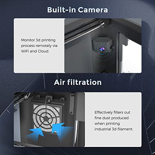 Flashforge Guider Iis 3D Printer, Auto Leveling Printer With 300℃ High Temp Nozzle, 3D Printer Built-In Hd Camera, Large Print Size Printing Size 280 * 250 * 300Mm For Industrial Use #TOP4