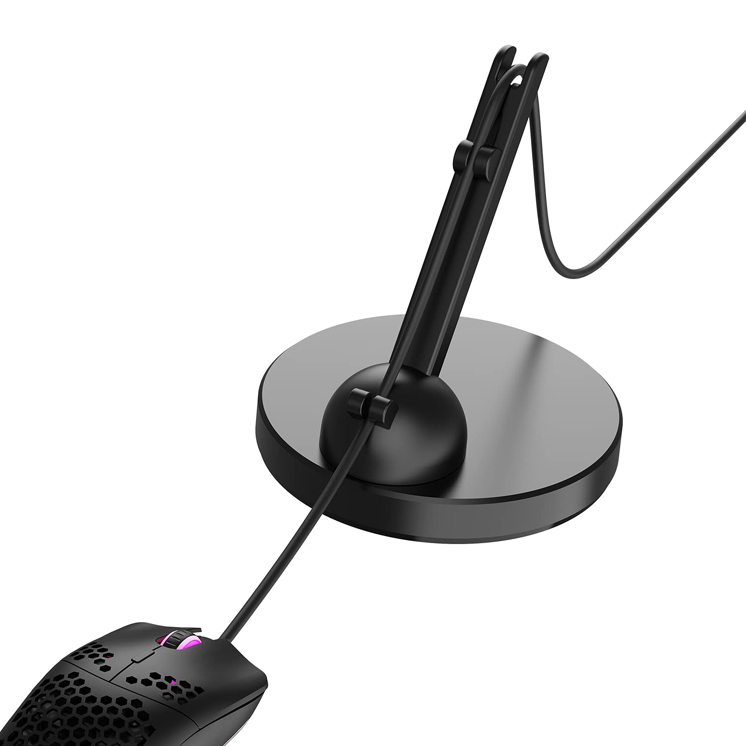 Buy PC gaming Mouse Stand, Cmoputer Mouse Bungee Stand, Silicone