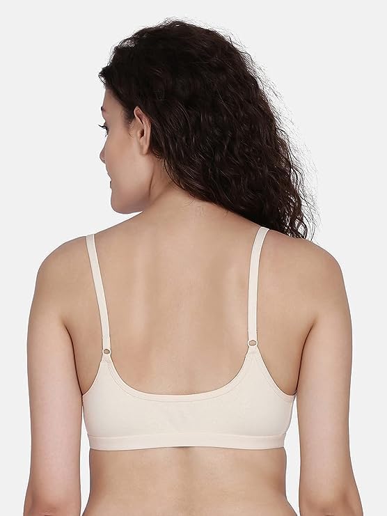 Image of ELEG & STILANCE Women's Full Coverage Non-Padded Plus Size Front Open Feeding Bra - Soft, Comfortable & Durable Bra for Daily Use 5 Hook Multicolor (42)