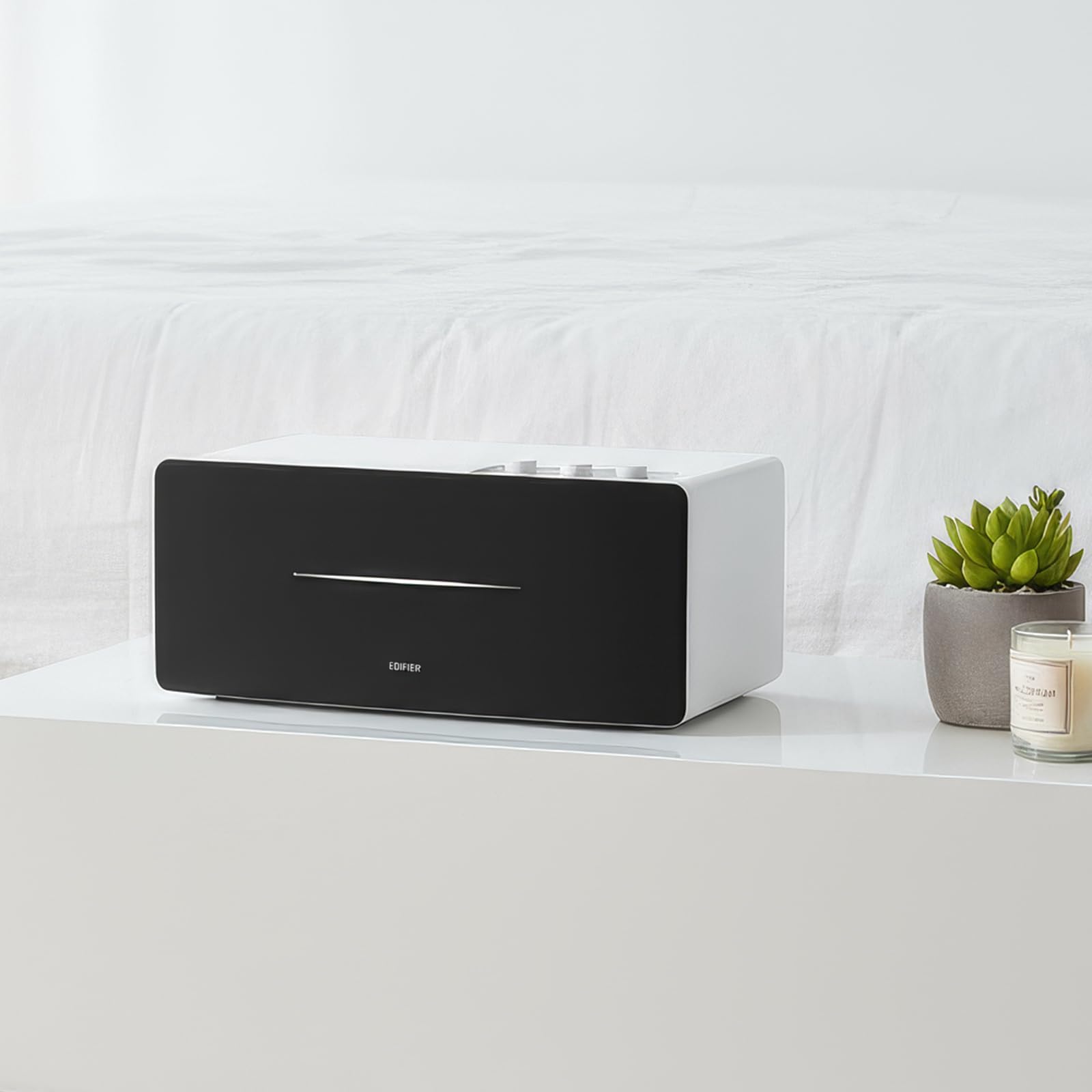 Amazon.co.jp: Edifier D12 ブックシェルフスピーカー 内蔵ステレオ