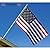 Grace Alley American Flag 3x5, Made in the USA, Outdoor UV Fade Resistant, Waterproof, Vibrant Color, Long Lasting Polyester Cotton Blend with Brass Grommets