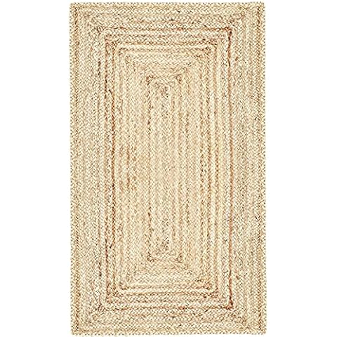 MARRAKESCH Handgewebter Jute Teppich Läufer Nora 200 x 80 cm groß | Outdoor Teppichläufer geflochten Cover