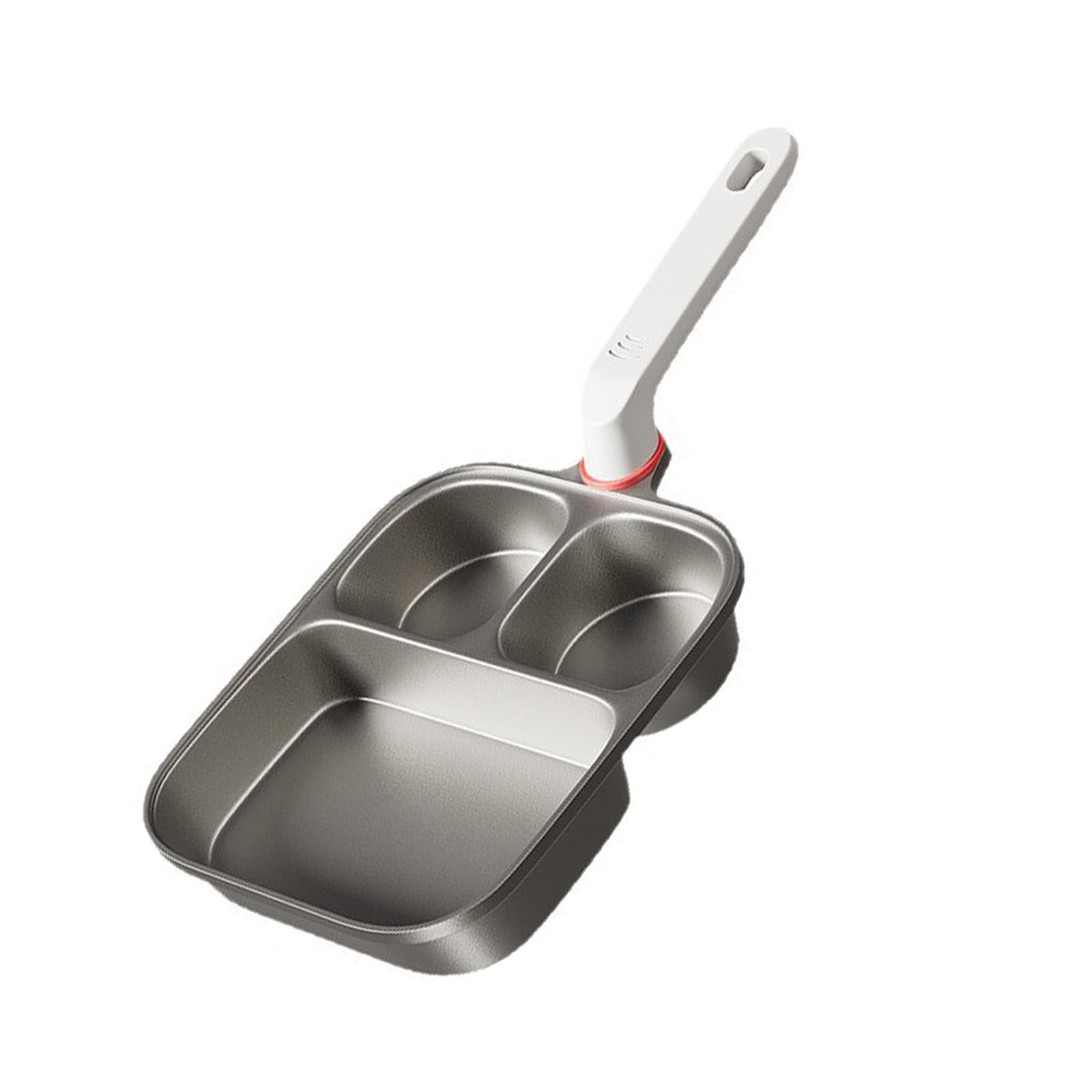 CAZSTYK Thickened Aluminum Alloy Breakfast Skillets for Pancakes Bacons Nonstick Eggs Pan with Ergonomic Handle Hamburger Maker Pan