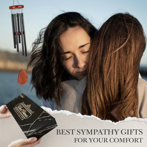 Image of SteadStyle Memorial Gifts for Loss of Sister, Memorial Wind Chimes, in Memory of Loved One, Bereavement Gifts, Sympathy Gift for Loss of Sister, Home Decor Outdoor Garden Patio
