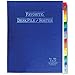 Wilson Jones Favorite Desk File Sorter, 10 x 12 Inches, Expands 1.5 Inches, A to Z Index, Midnight Blue (WCC3BL)