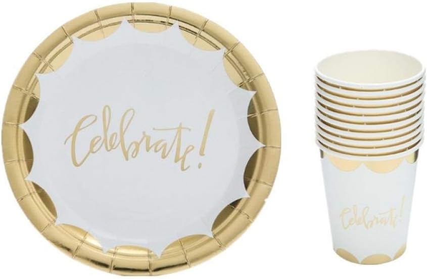 20pcs/Set Colorful Striped Paper Cups Plates Wedding Birthday Decoration Baby Shower Festival Compatible with Kids Tableware Party Supplies Spoon