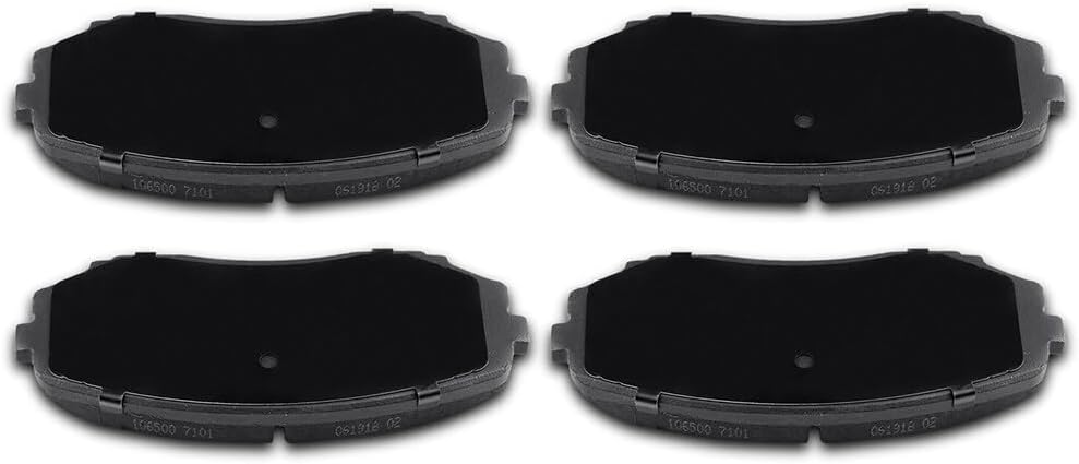ECCPP D1258-8384 Front Ceramic Disc Brake Pad Set Fit For Ford For Edge 2007-2015,For Lincoln MKX 2007-2015,For Mazda CX5 2019-2021,For CX7 2007-2012,For CX9 2007-2021