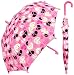 RainStoppers Girl's Crazy Heart Print Umbrella, 34-Inch