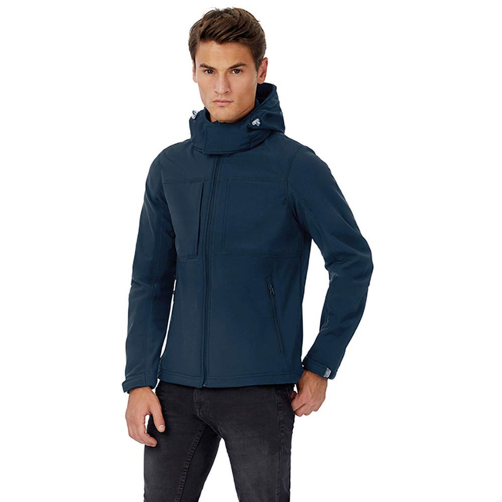 B&C - Sudadera con capucha hombre/caballero - Deporte/Gimnasio/Running