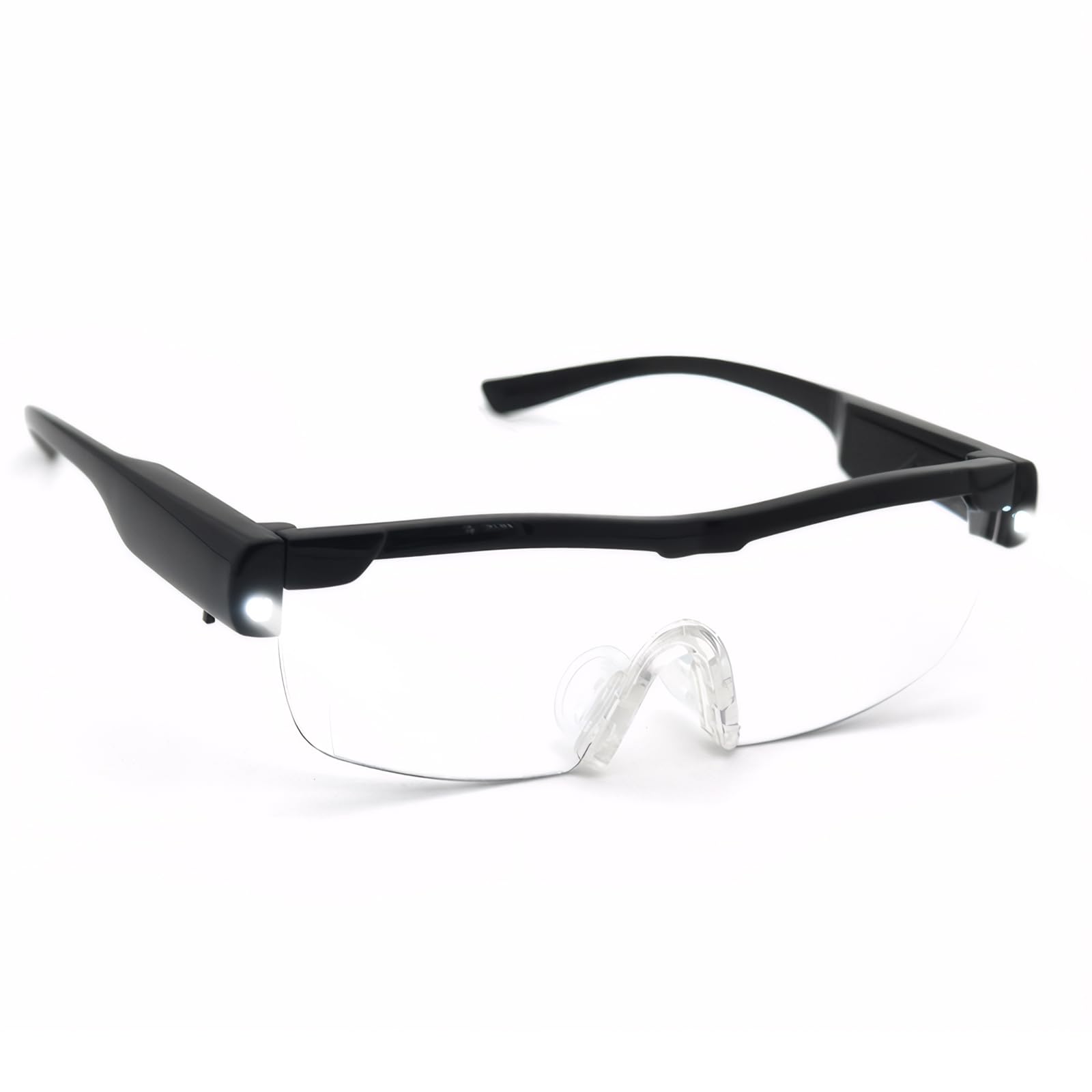 180% LED Magnifying Glass With Light - Rechargeable Hands Free Design for Reading Close Work, Elderly and Visually Impaired