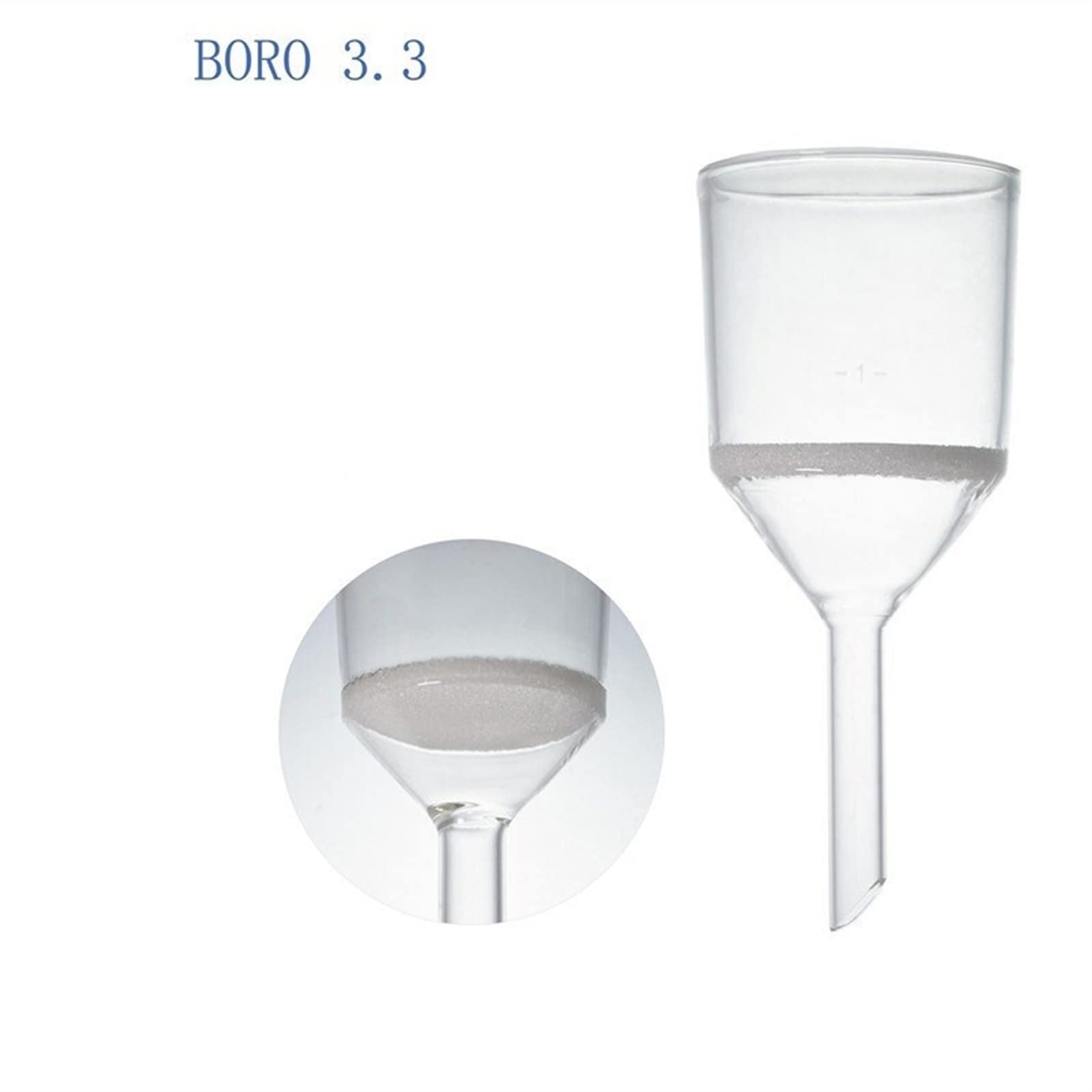 Entonnoir En Verre Côtelé VWR Pharmacie 5.5" Haut - Occasion, Laboratoire, Apothicaire, US