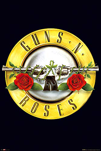 Guns N Roses - Music Poster (Logo) (Size 24' x 36')