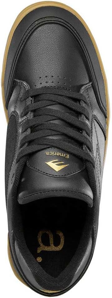 Emerica Heritic Shoes - Black/Gum