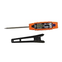 Vista 7 de Termómetro de bolsillo digital Klein Tools ET05, termómetro de lectura instantánea HVAC con pantalla retroiluminada, amplio rango de medición