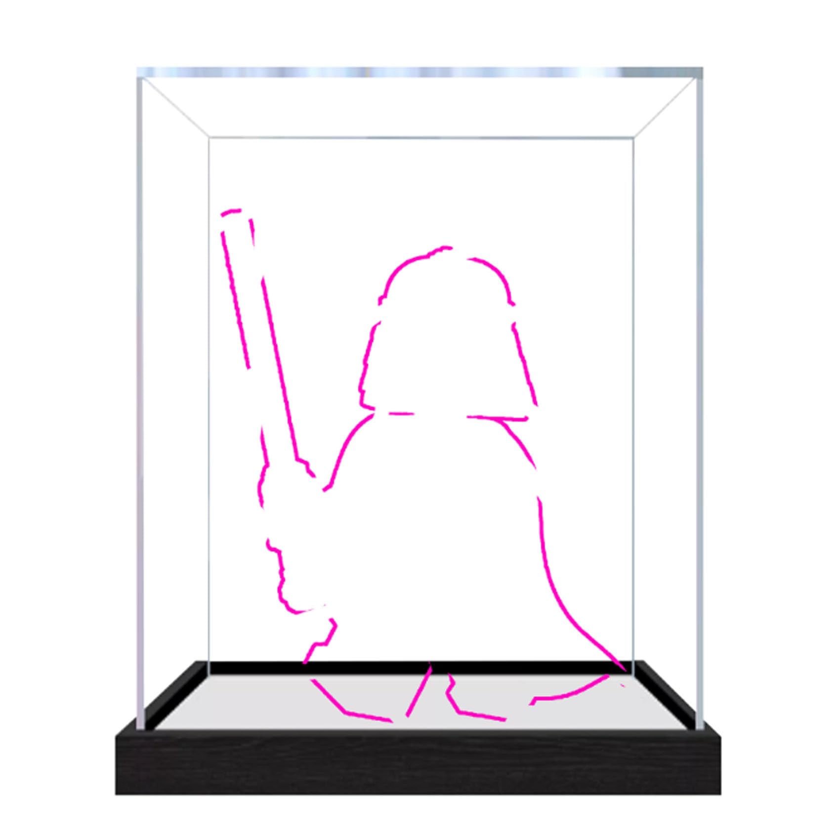 Acrylic Display Case for Le-go 75461 Model, Dustproof Display Box (display box only) (StyleC 2mm)