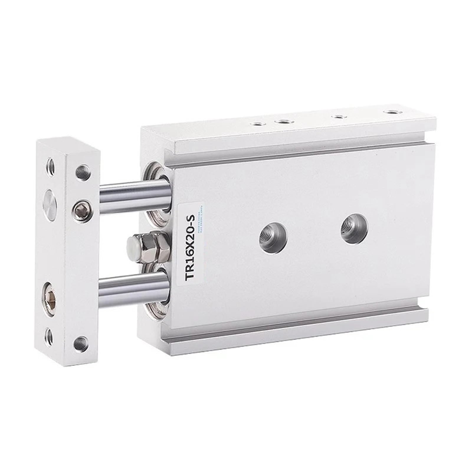 Cylindre pneumatique TR6 double axe 20mm de course avec aimants intégrés