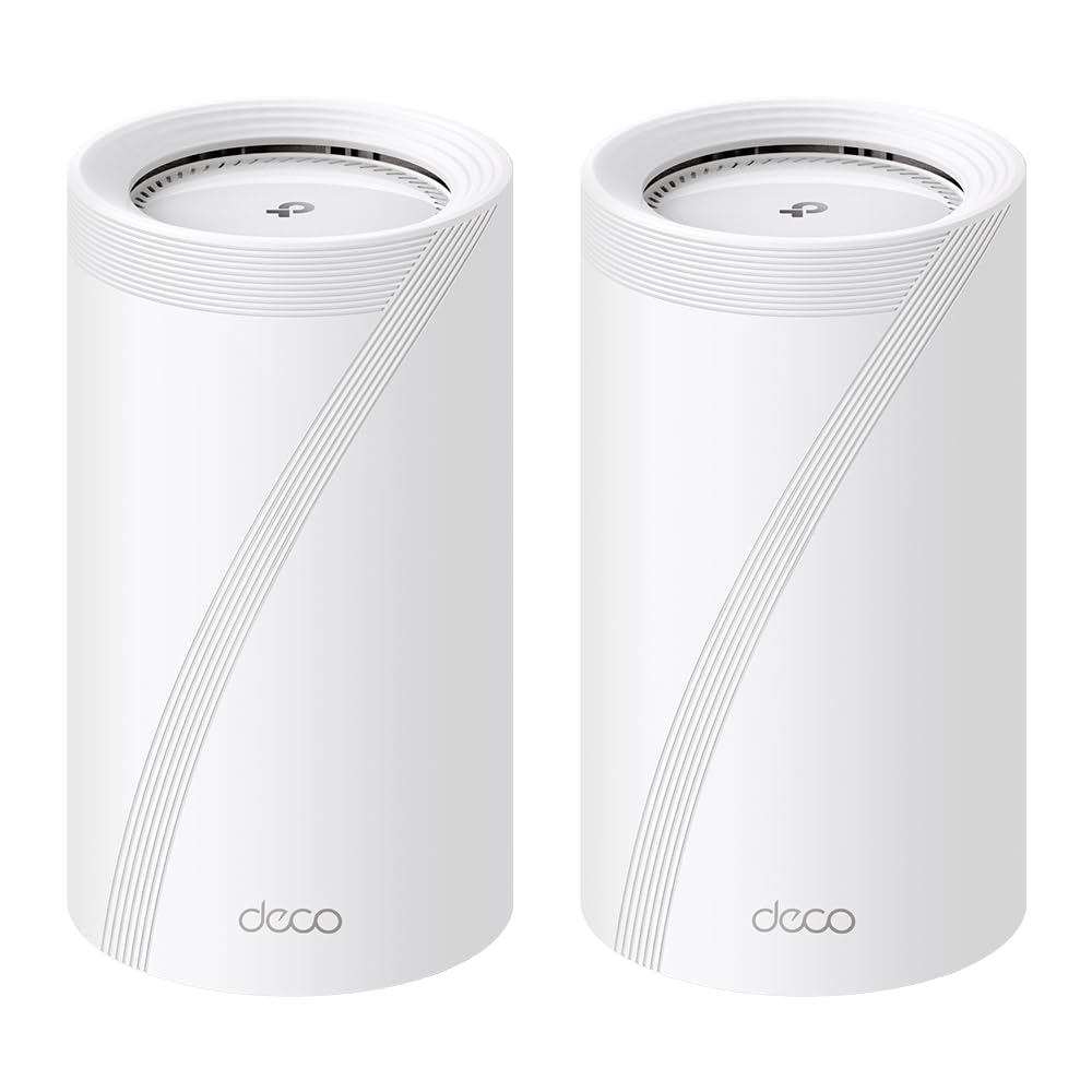 TP-Link Deco BE17000 Tri-Band WiFi 7 Mesh System 2-Pack.