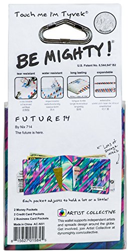 Image of mighty wallet - Ultra Slim Minimalist Tyvek Wallet for Men, Thin Front Pocket Card Holder, Tear Resistant Lightweight Bifold, Original Paper Wallet - Future14
