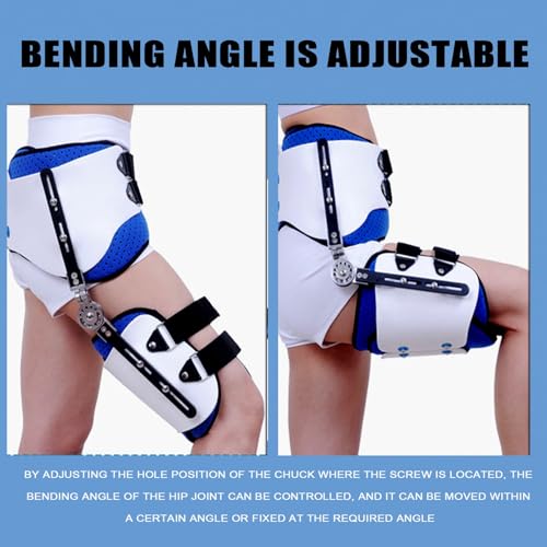 Soporte articular ajustable para cadera con bisagra izquierdo miniatura 2