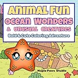 Animal Fun - Ocean Wonders & Unusual Creatures (Animal Fun Coloring Adventures)