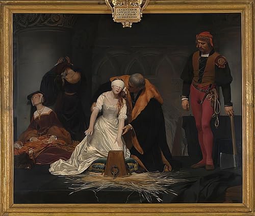 Toile murale abstraite Paul Delaroche pour sublimer un grand mur de salon