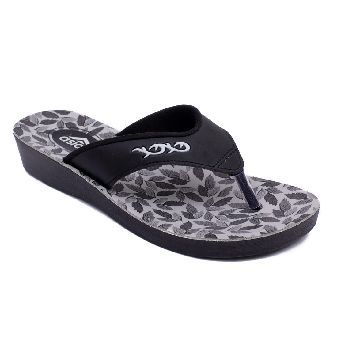 ASIAN Womens Flat Flip-Flop & Slipper for Girls Black (B09W9XGSN1) Amazon Price History, Amazon Price Tracker