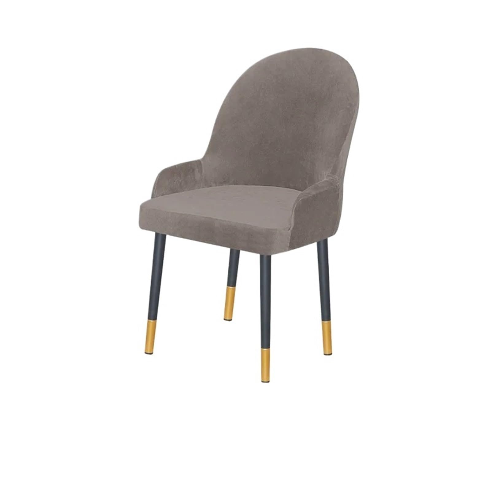 CYMMIYT Chair Covers Velvet Semicircle Armchair Covers Stretch Dining Chair Cover(Color 3)